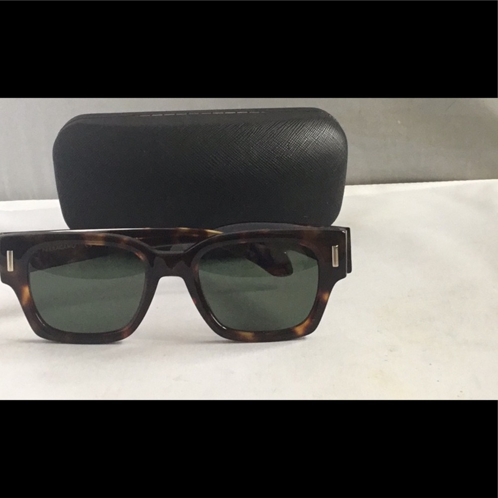 Ferragamo Bold Square w/ Rivet Details